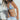 Bikini Triangular Alto Rayas - SOMECHIC