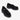 Mocasines Elodie Ante Negro - SOMECHIC