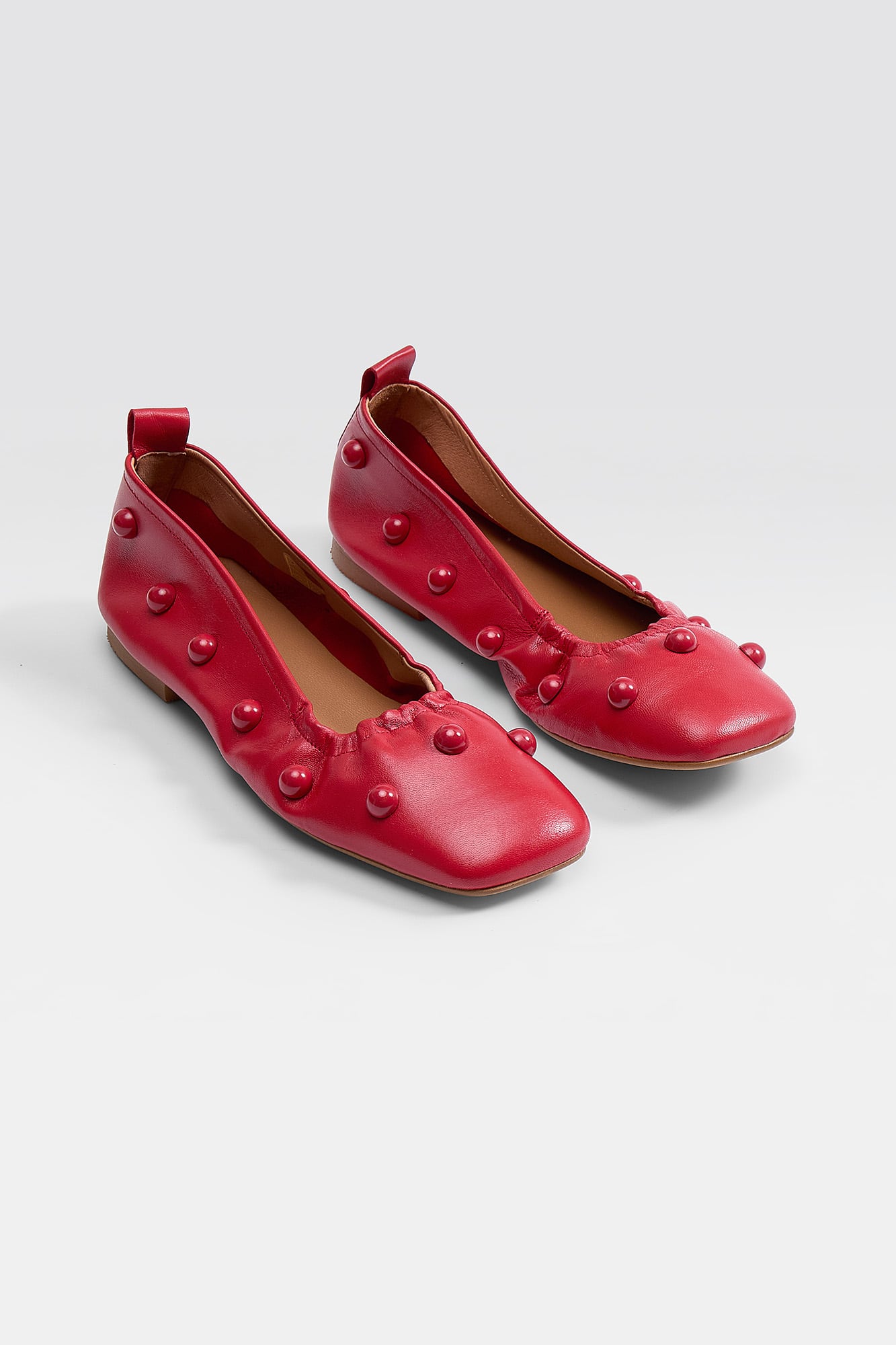 Alexia Ballet Flats - Red