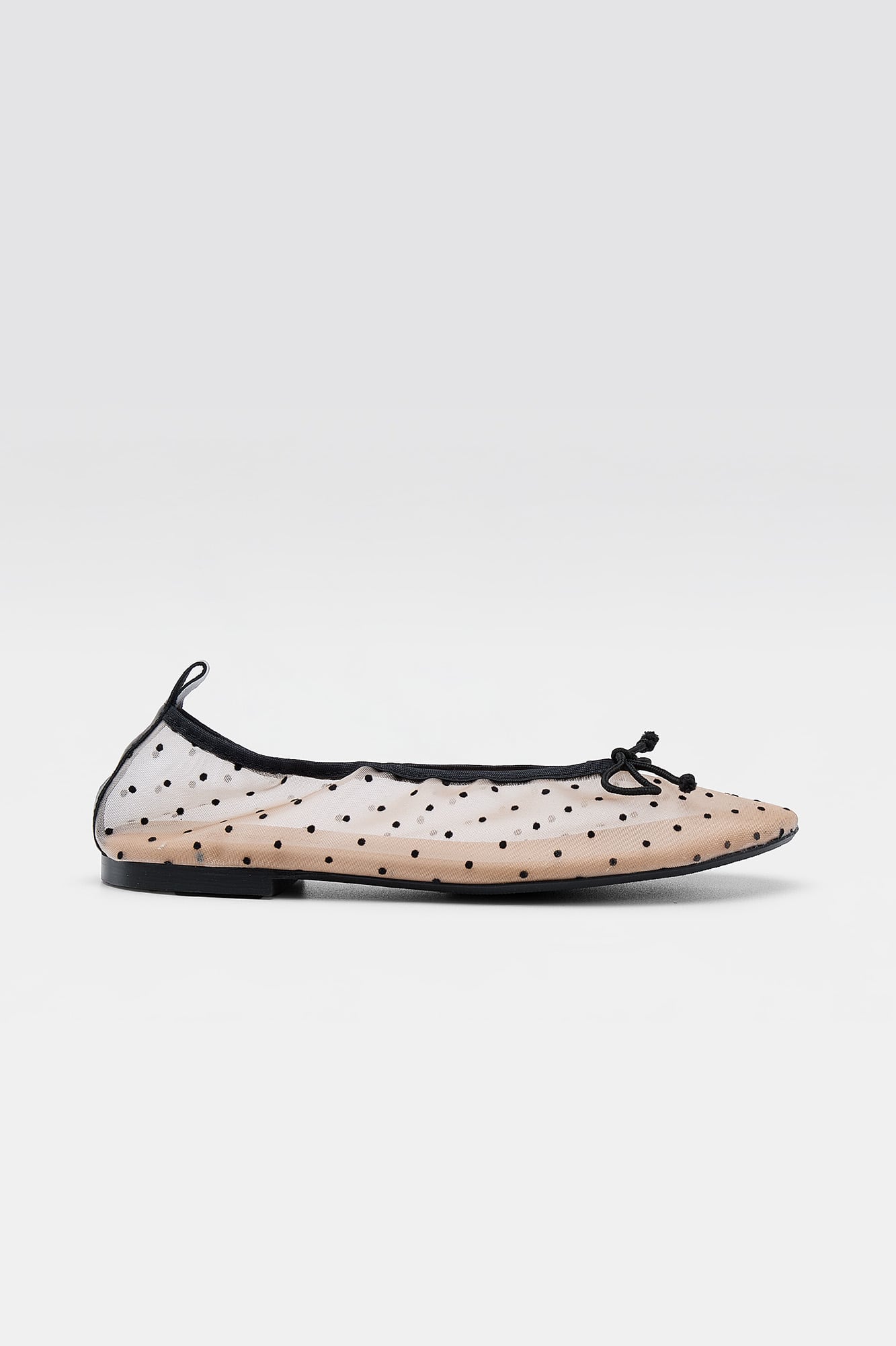 Harper Ballet Flats - White