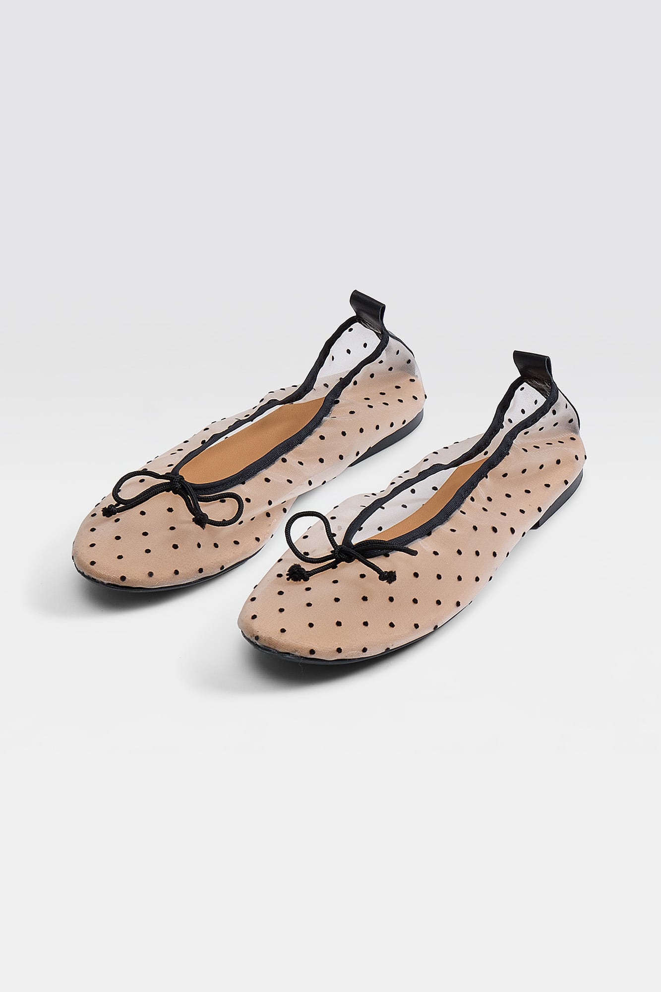 Harper Ballet Flats - White