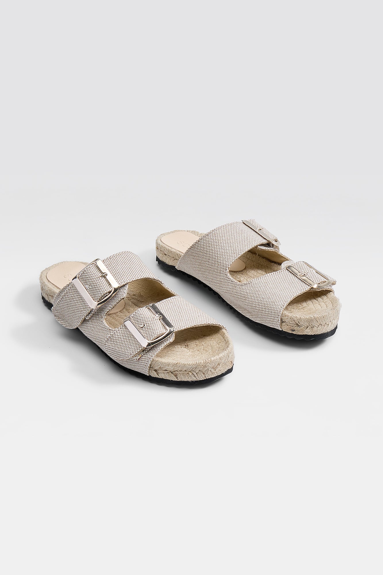 Billie Sandals - Linen