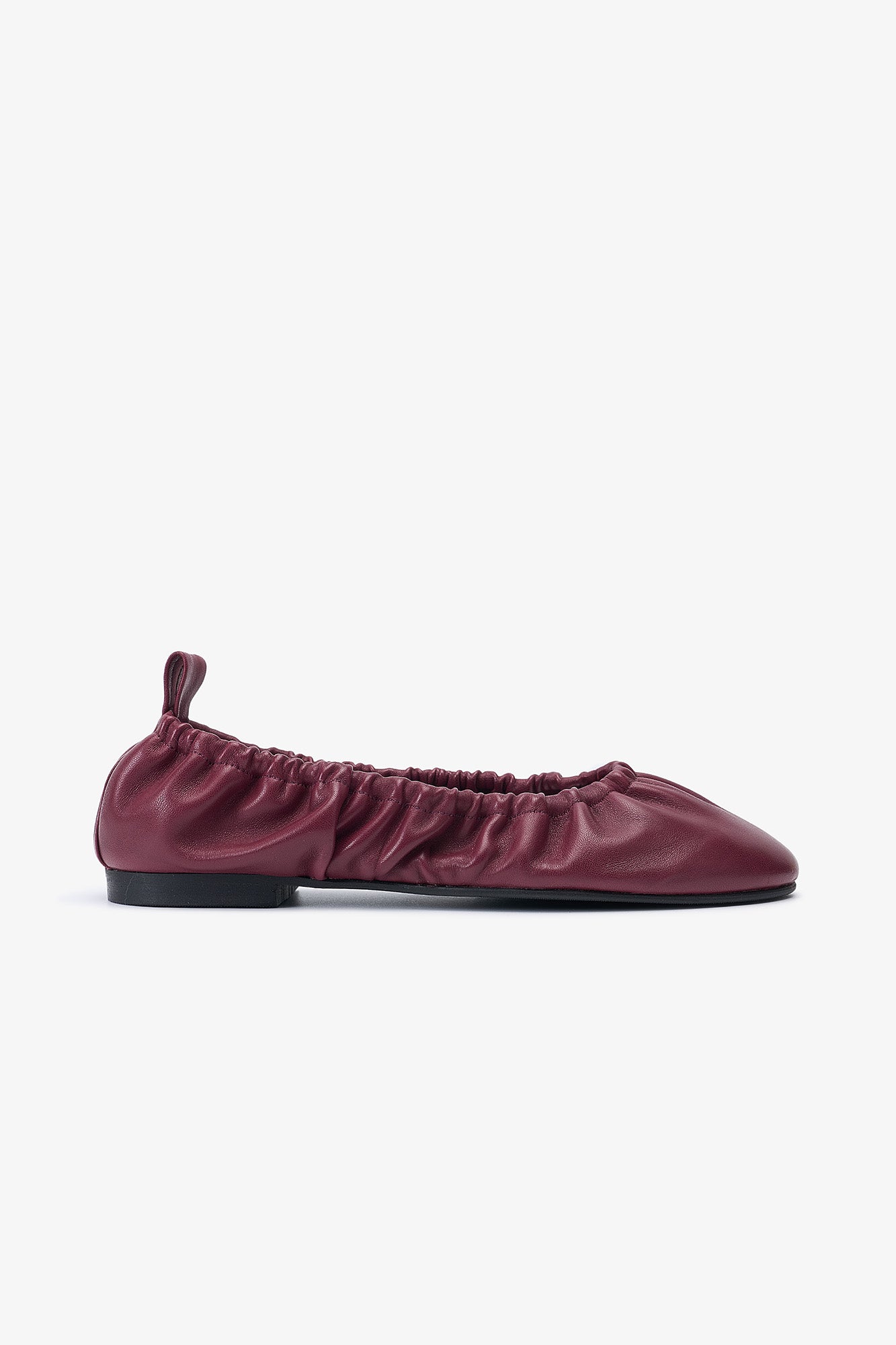 Ellis Classic Ballet Flat - Burgundy