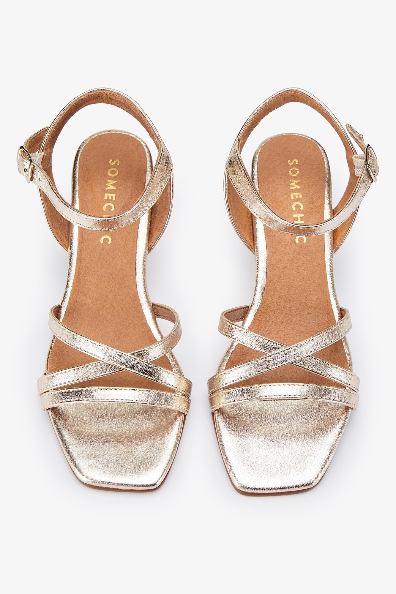 Ruby Sandals - Gold
