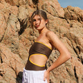 Archie One Piece - Mango/Cocoa - SOMECHIC