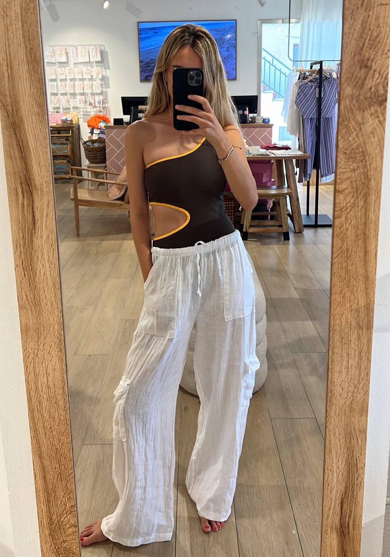 Archie One Piece - Mango/Cocoa - SOMECHIC