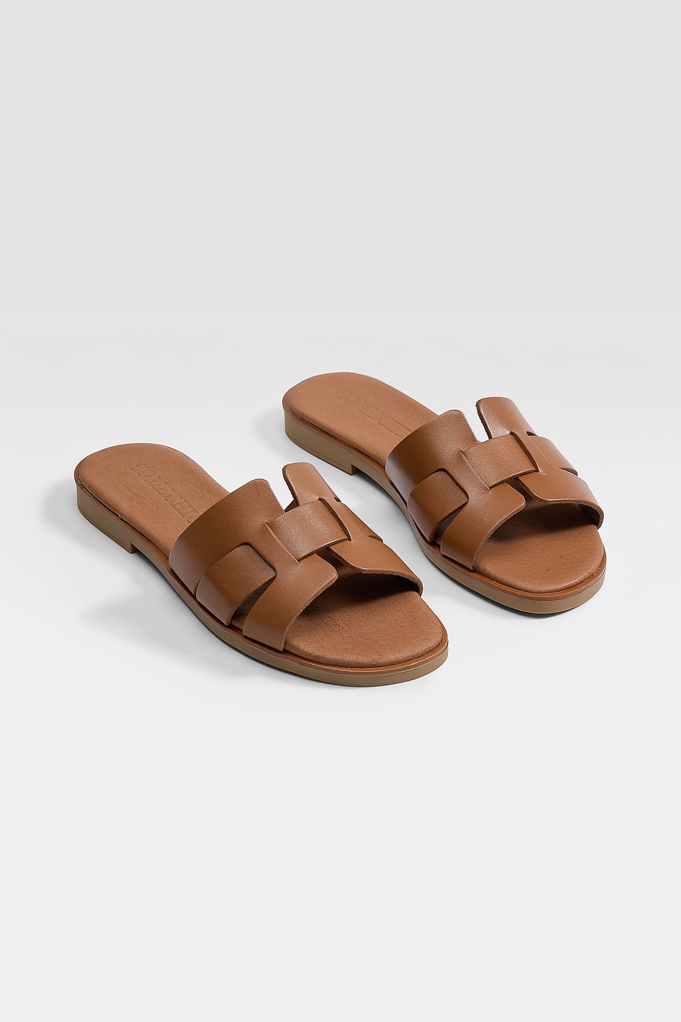 Bianca Sandals - Brown - SOMECHIC