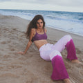Bikini Sporty Lurex Lila - SOMECHIC