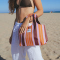 Bikini Triangular Marron/Mango - SOMECHIC