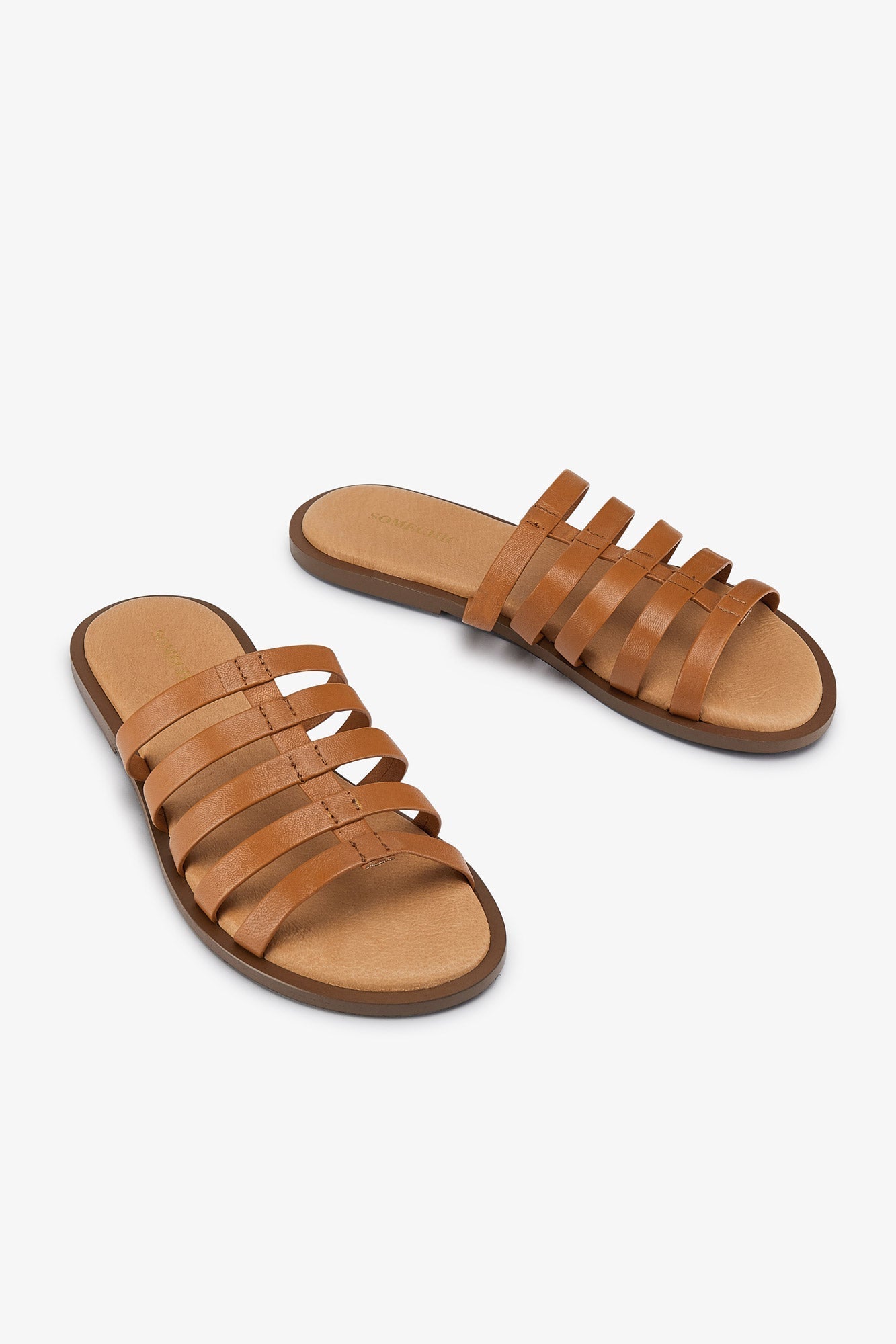 Cali Sandals - Brown - SOMECHIC