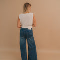 Chaleco Punto Lazos Blanco - SOMECHIC
