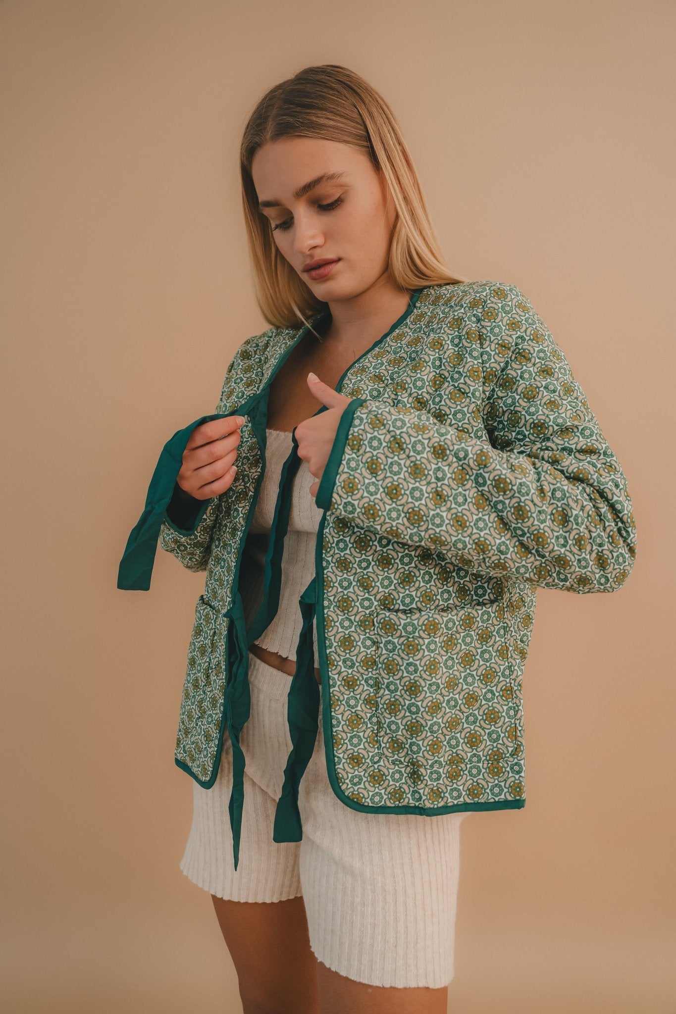 Chaqueta Marie Lazos Verde - SOMECHIC