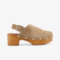 Eve Clogs - Beige - SOMECHIC