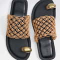 Juni Sandals - Brown - SOMECHIC