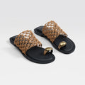 Juni Sandals - Brown - SOMECHIC