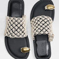 Juni Sandals - Off White - SOMECHIC