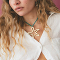 Necklace Zira Star Azul - SOMECHIC