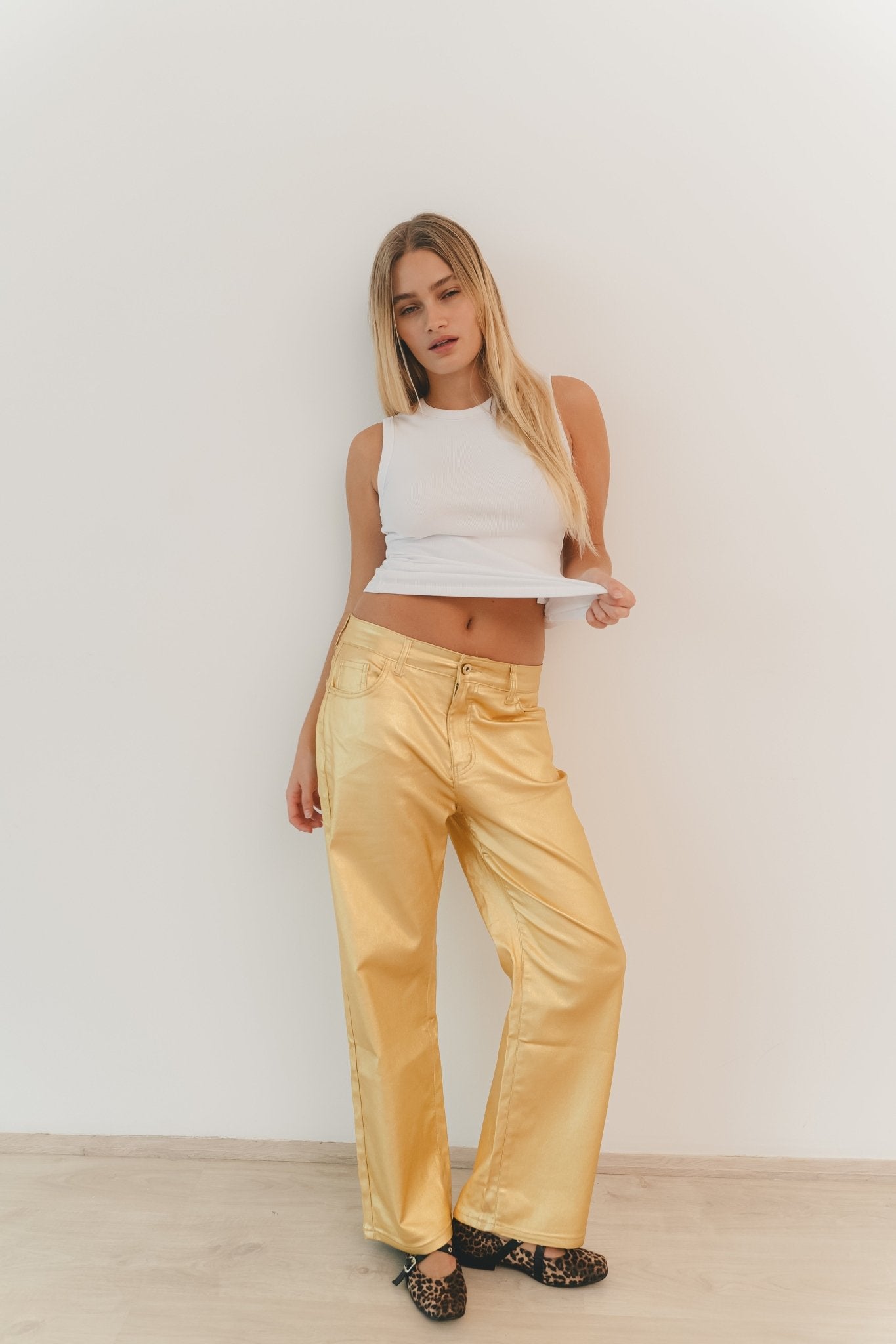 Pantalon Aurelie Dorado - SOMECHIC