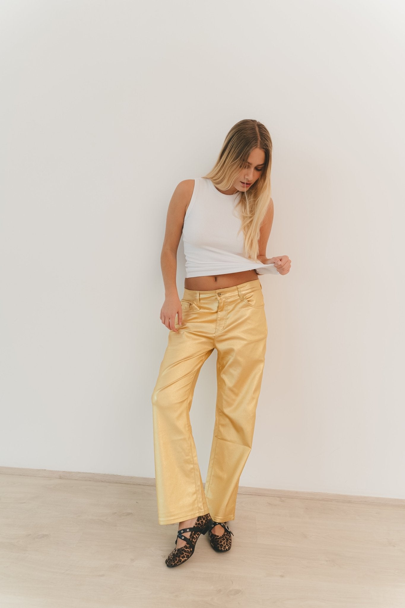 Pantalon Aurelie Dorado - SOMECHIC