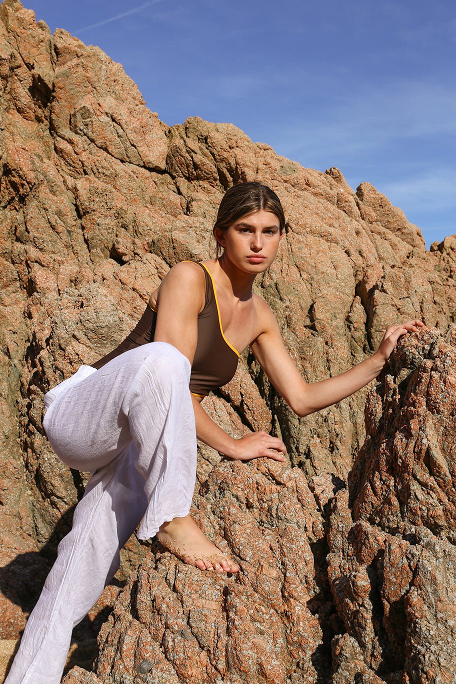 Pantalon Carrie Blanco - SOMECHIC
