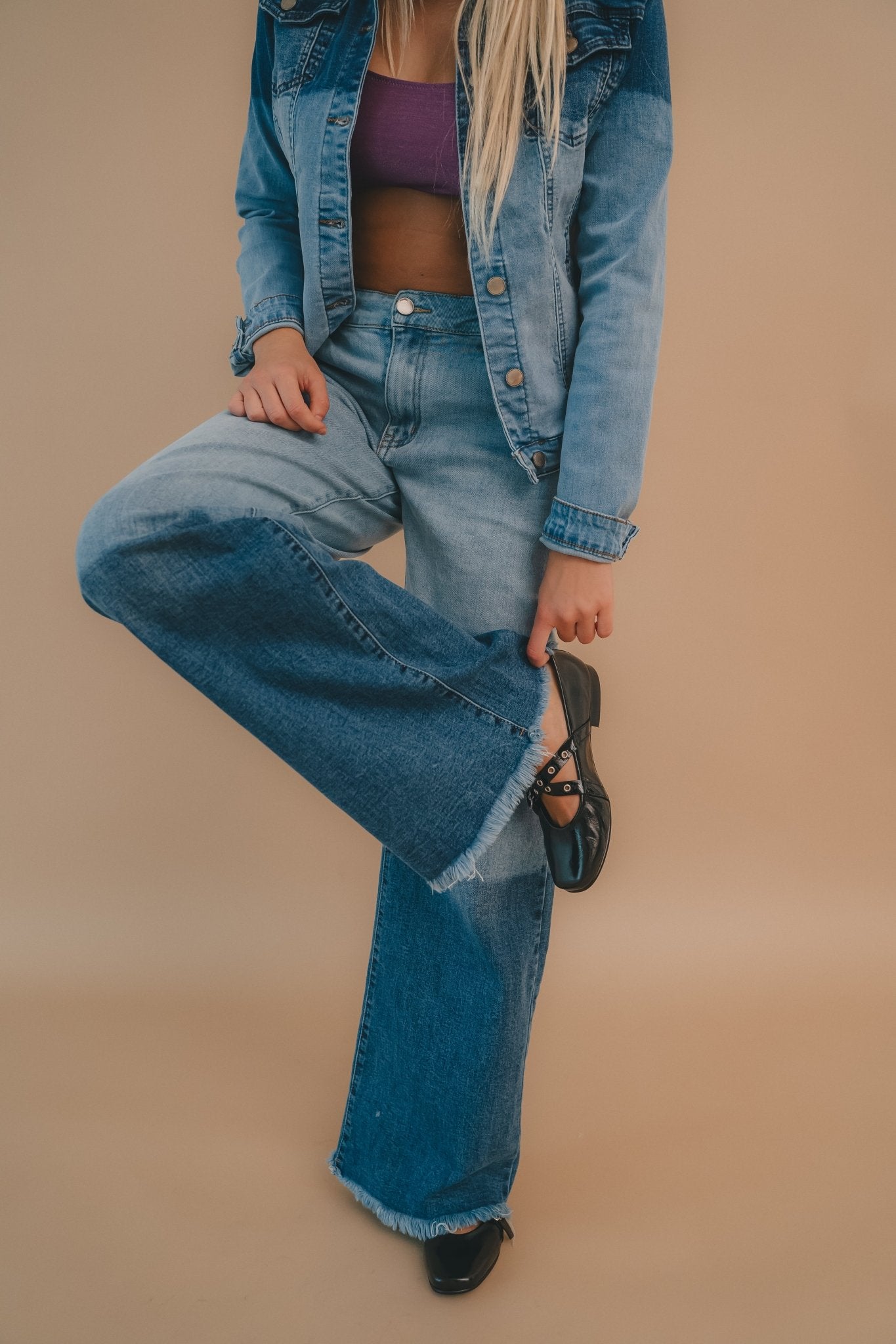 Pantalon Cleo Denim - SOMECHIC