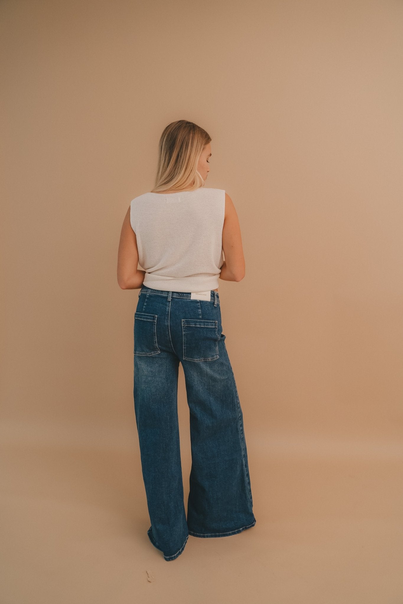 Pantalon Ginny Denim - SOMECHIC