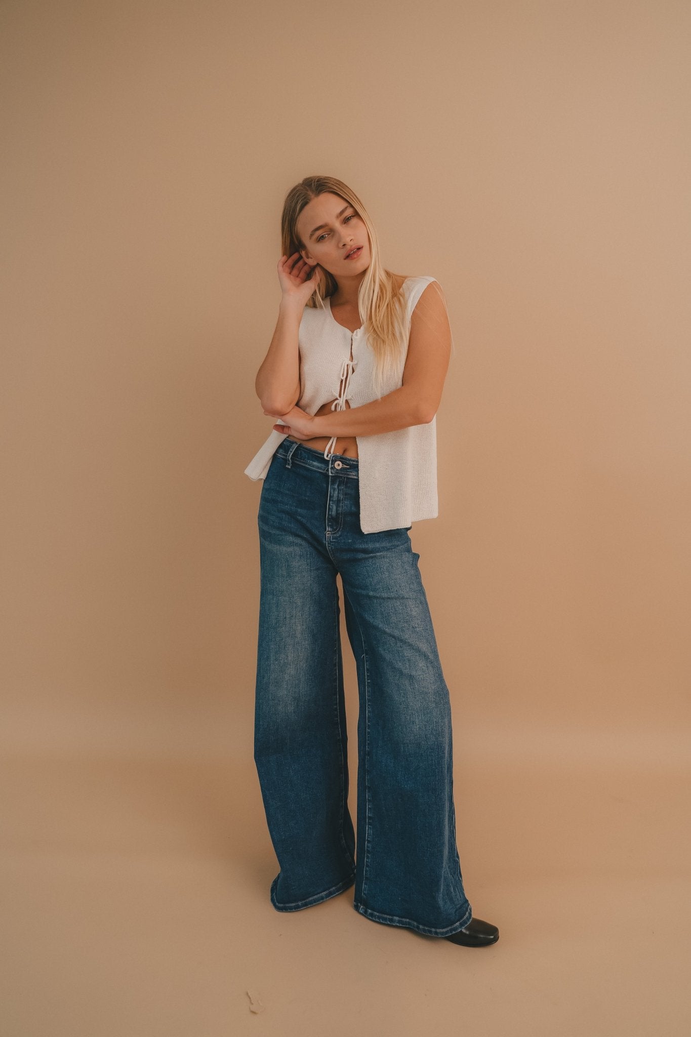 Pantalon Ginny Denim - SOMECHIC