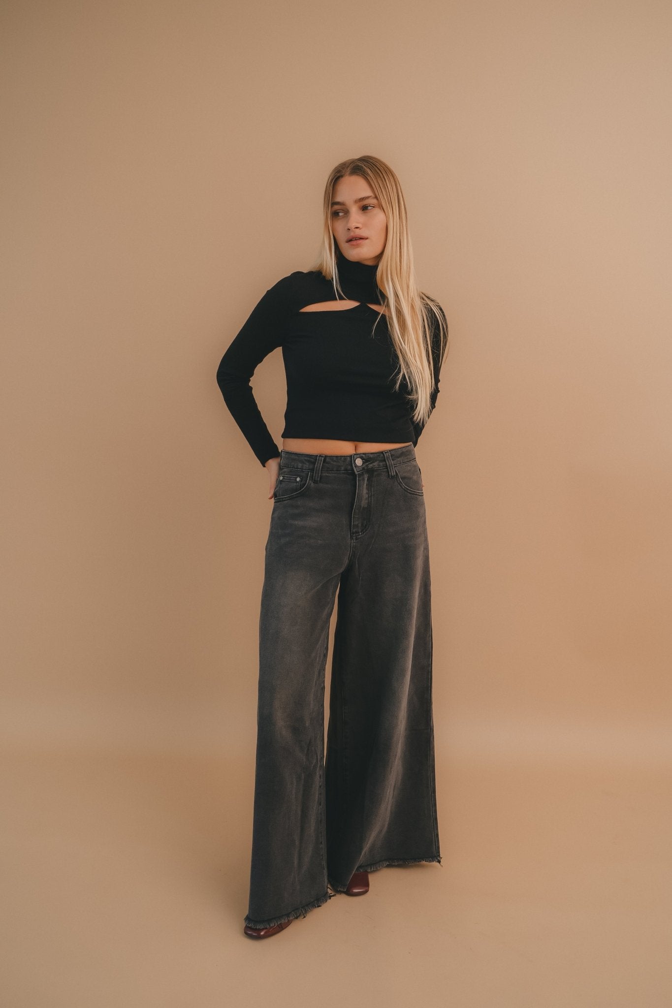 Pantalon Lenni Negro - SOMECHIC