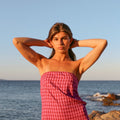 Top Claire Geom. Rosa - SOMECHIC