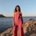 Top Claire Geom. Rosa - SOMECHIC