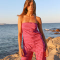 Top Claire Geom. Rosa - SOMECHIC