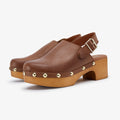 Zueco Eve Cuero - SOMECHIC