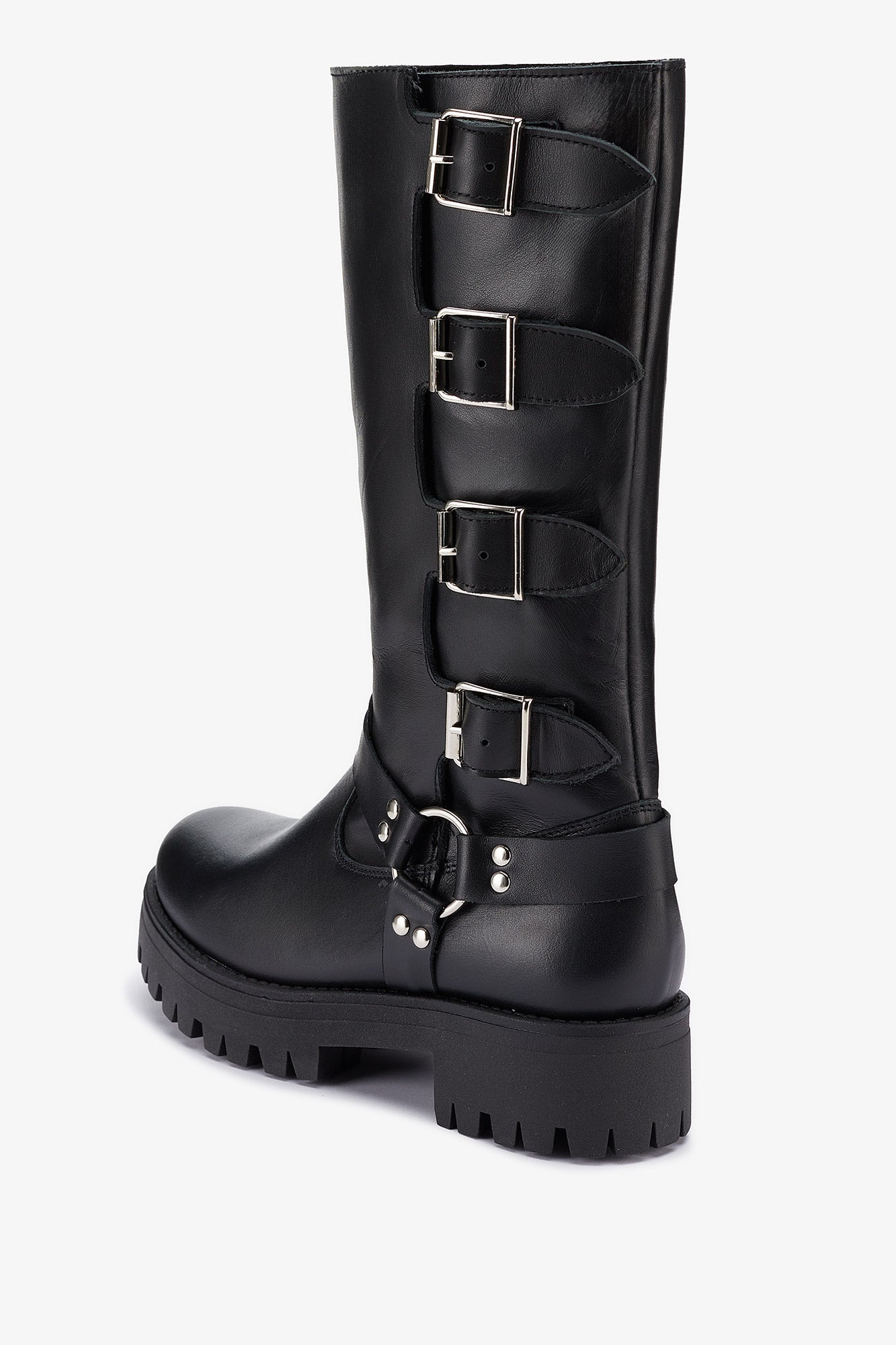 BOTAS HEBILLAS AGNES NEGRO - SOMECHIC