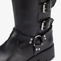BOTAS HEBILLAS AGNES NEGRO - SOMECHIC