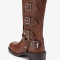 BOTAS HEBILLAS MILLER MARRON - SOMECHIC