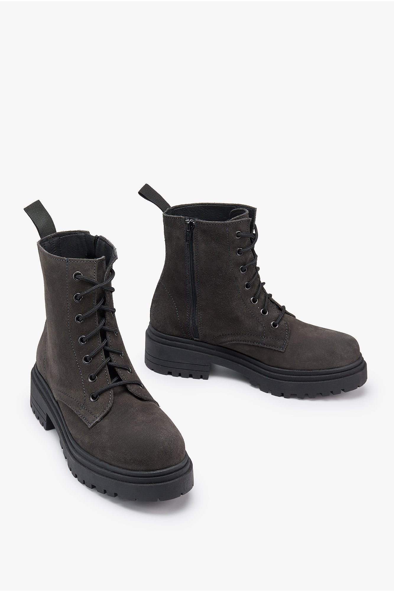 BOTAS OXFORD GRIS OSCURO - SOMECHIC