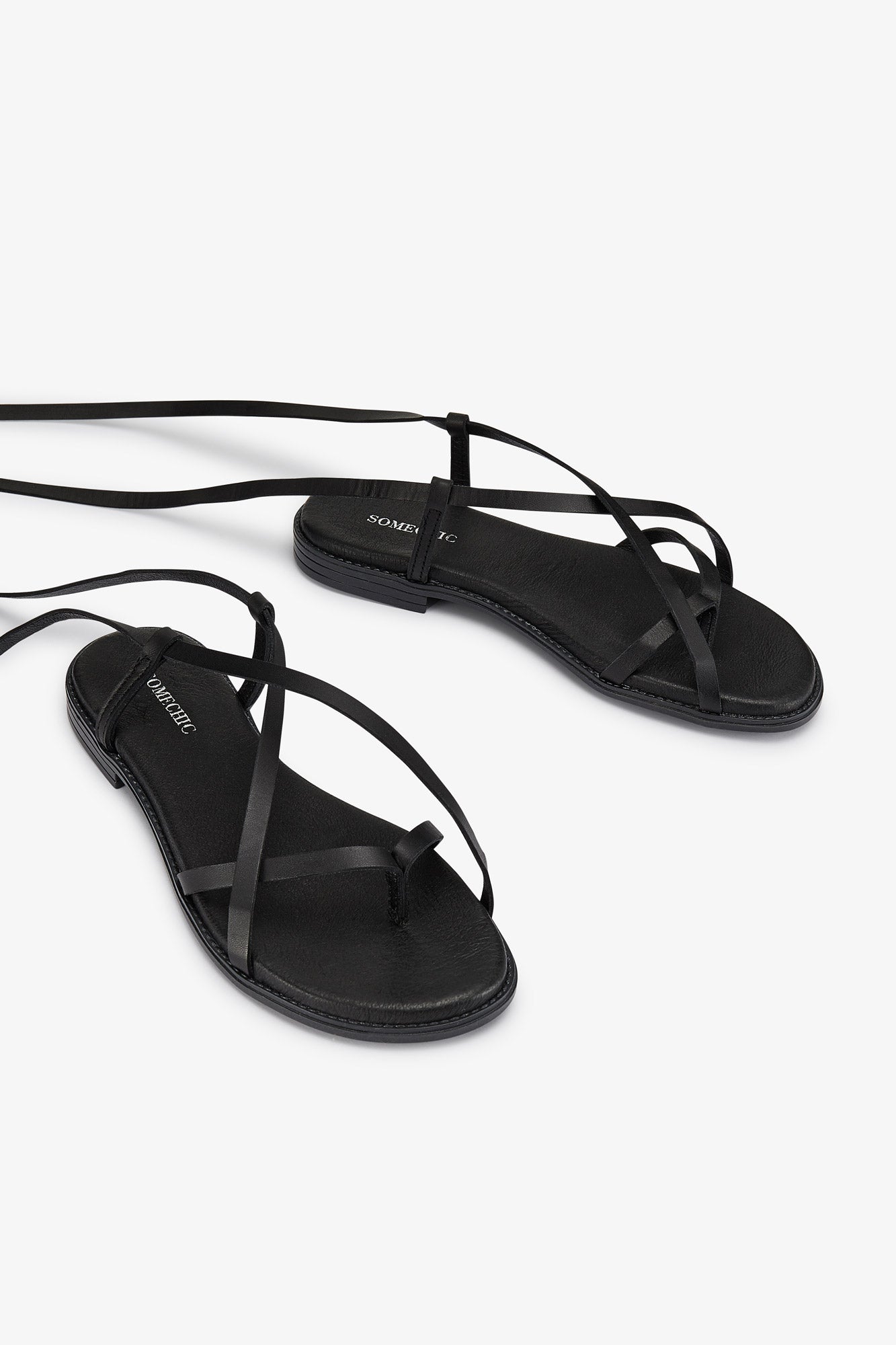 Cali Sandals - Black - SOMECHIC