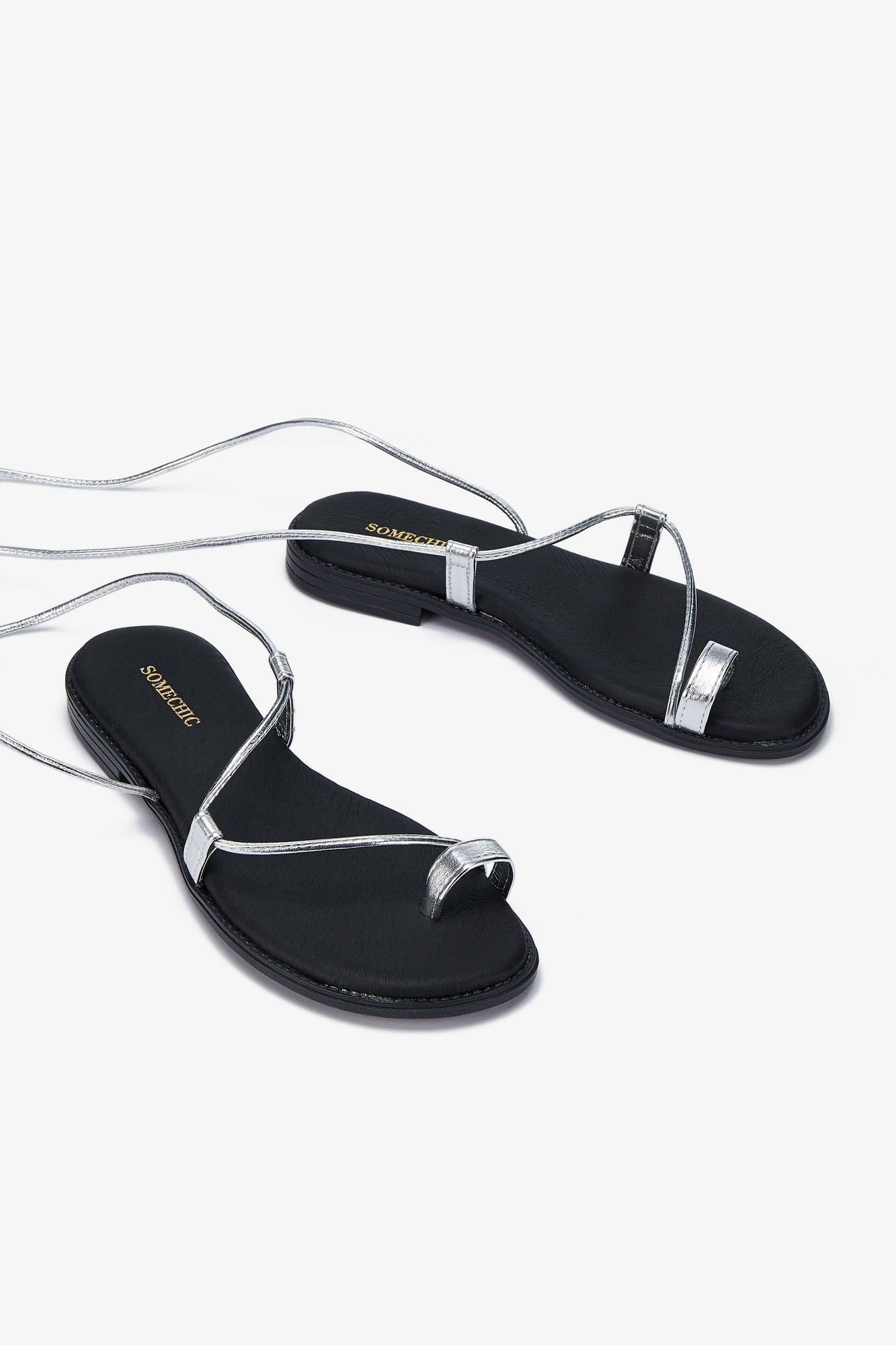 Iris Sandals - Silver - SOMECHIC