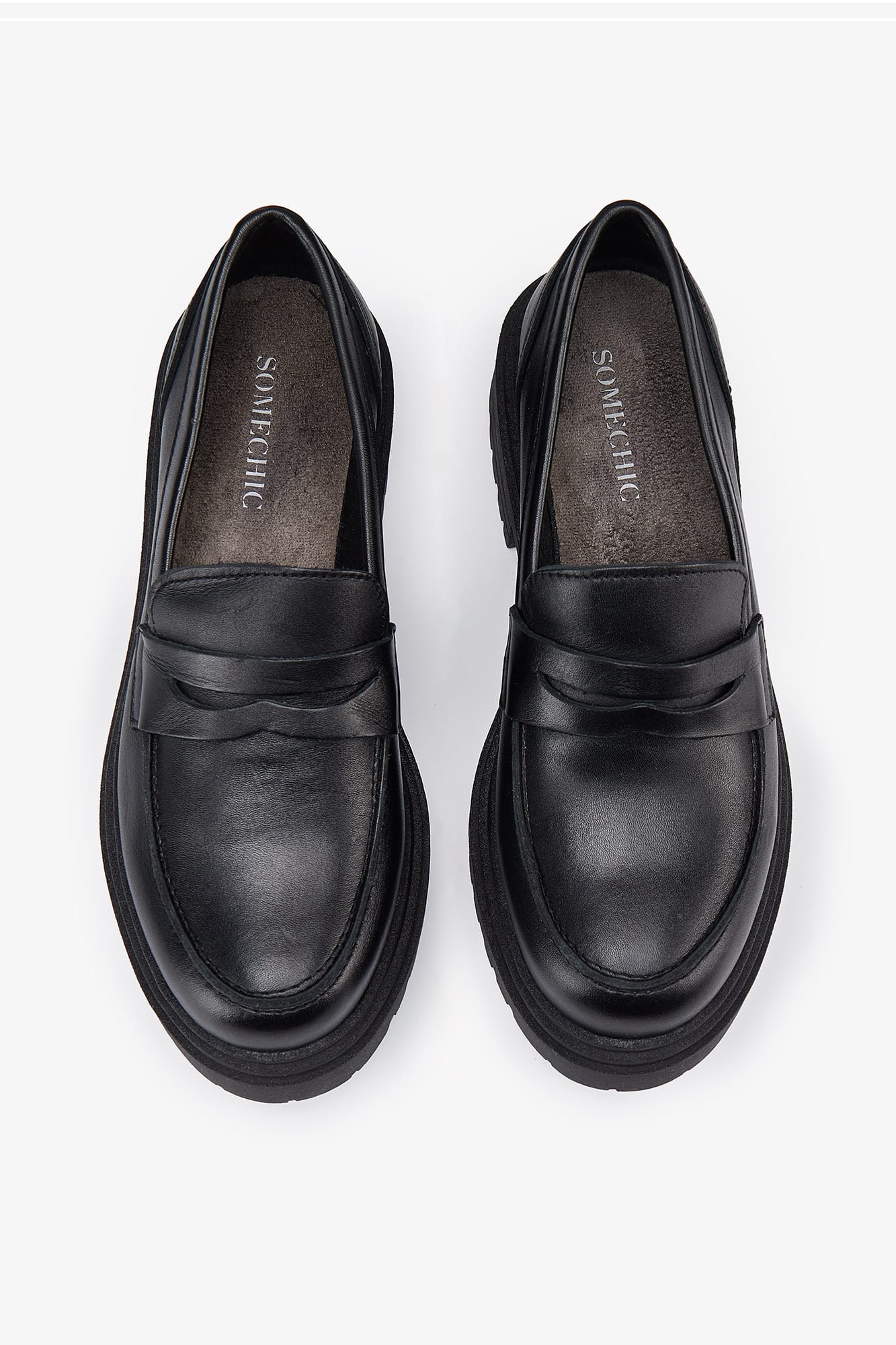 Mocasines Elodie Negro - SOMECHIC