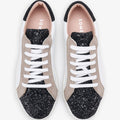 ZAPATILLAS ARI GLITTER NEGRO - SOMECHIC